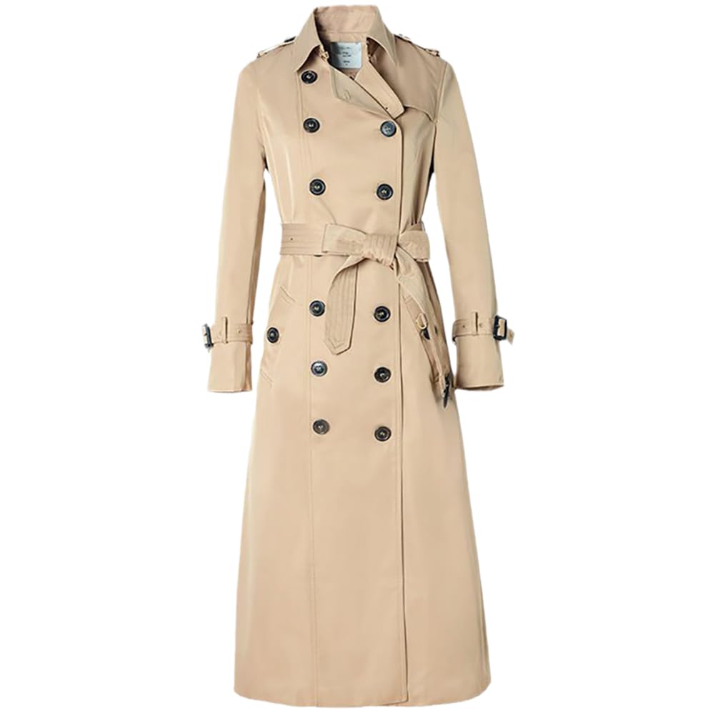 Áo trench coat màu be